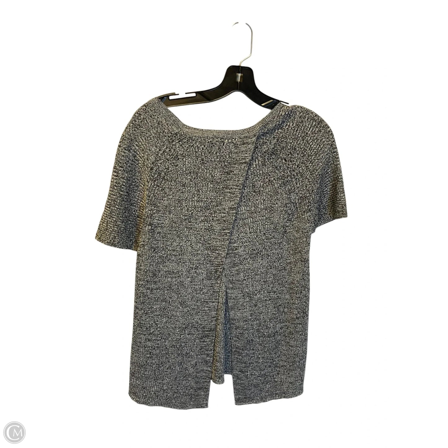 Top Short Sleeve By Eileen Fisher In Black, Size: S