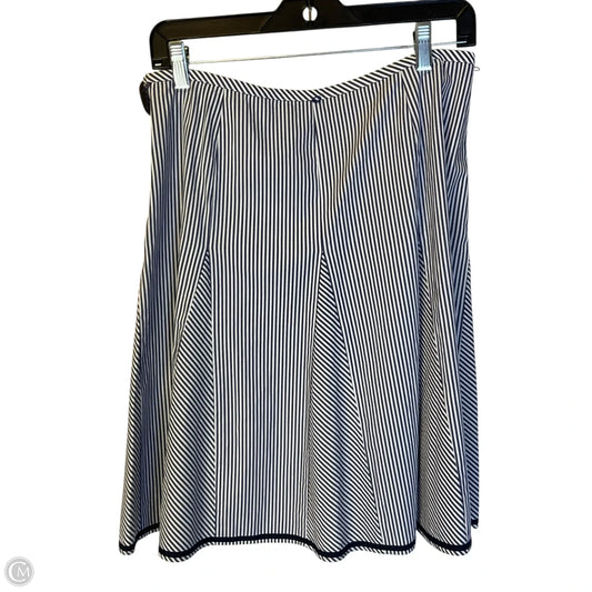 Skirt Midi By Talbots In Blue, Size: 8