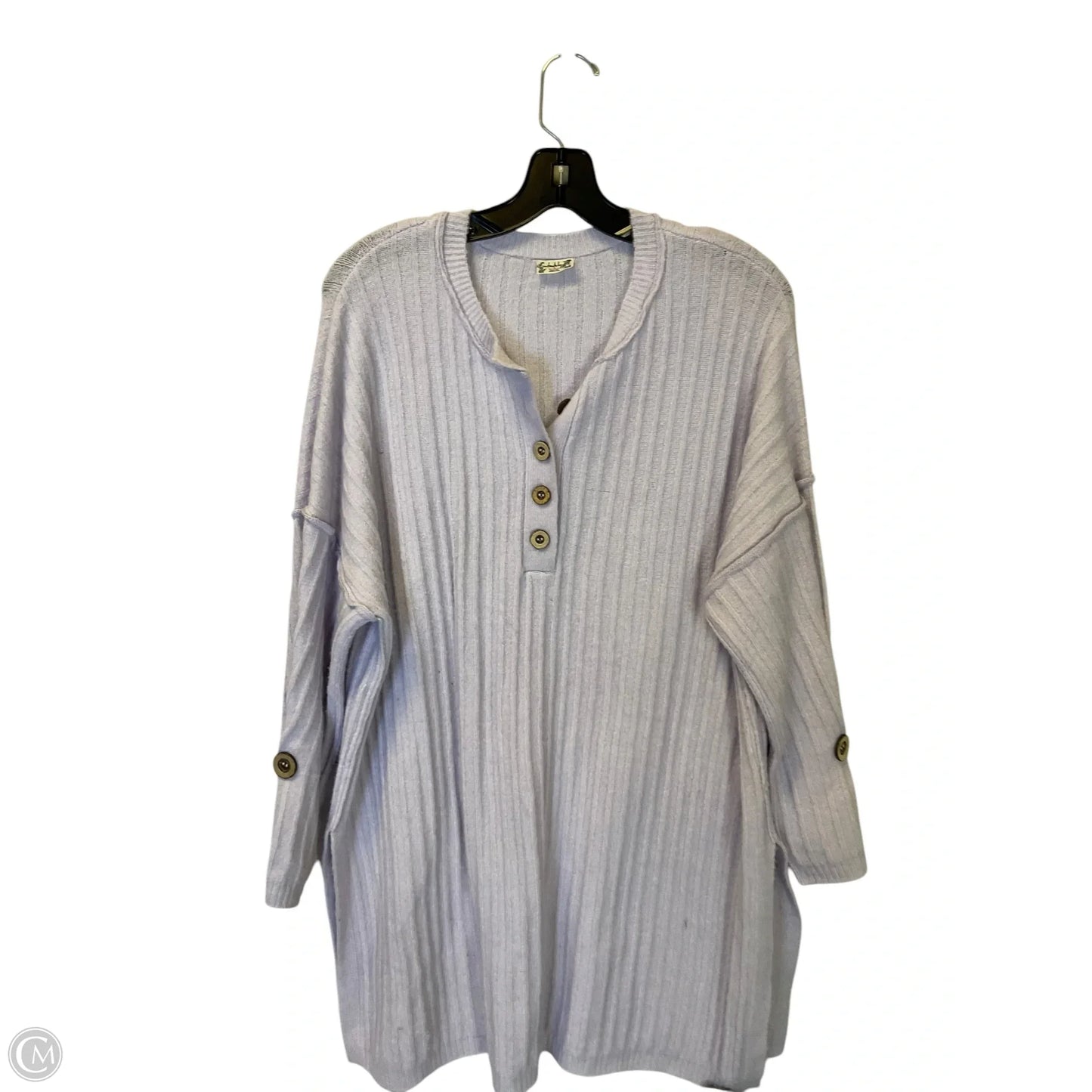 Dress Sweater By Free People In Purple, Size: S