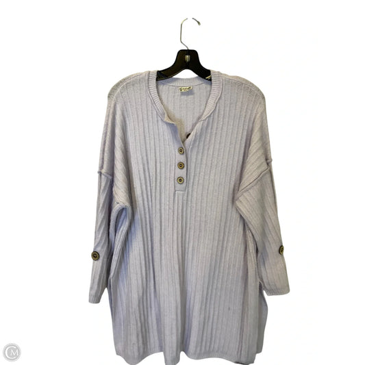 Dress Sweater By Free People In Purple, Size: S