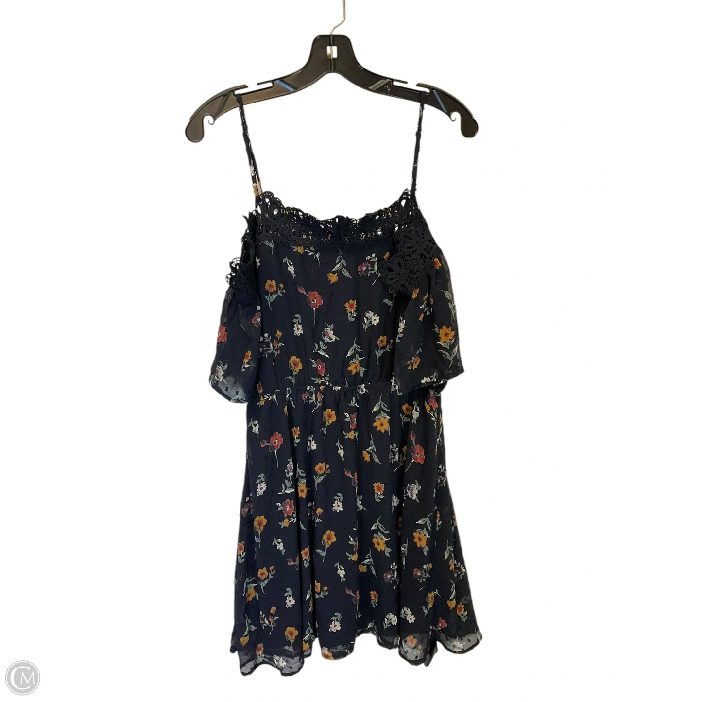 Dress Casual Short By Anthropologie In Blue, Size: M