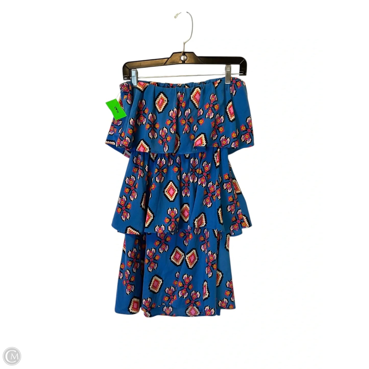 Dress Casual Short By Almost Pink In Blue, Size: S