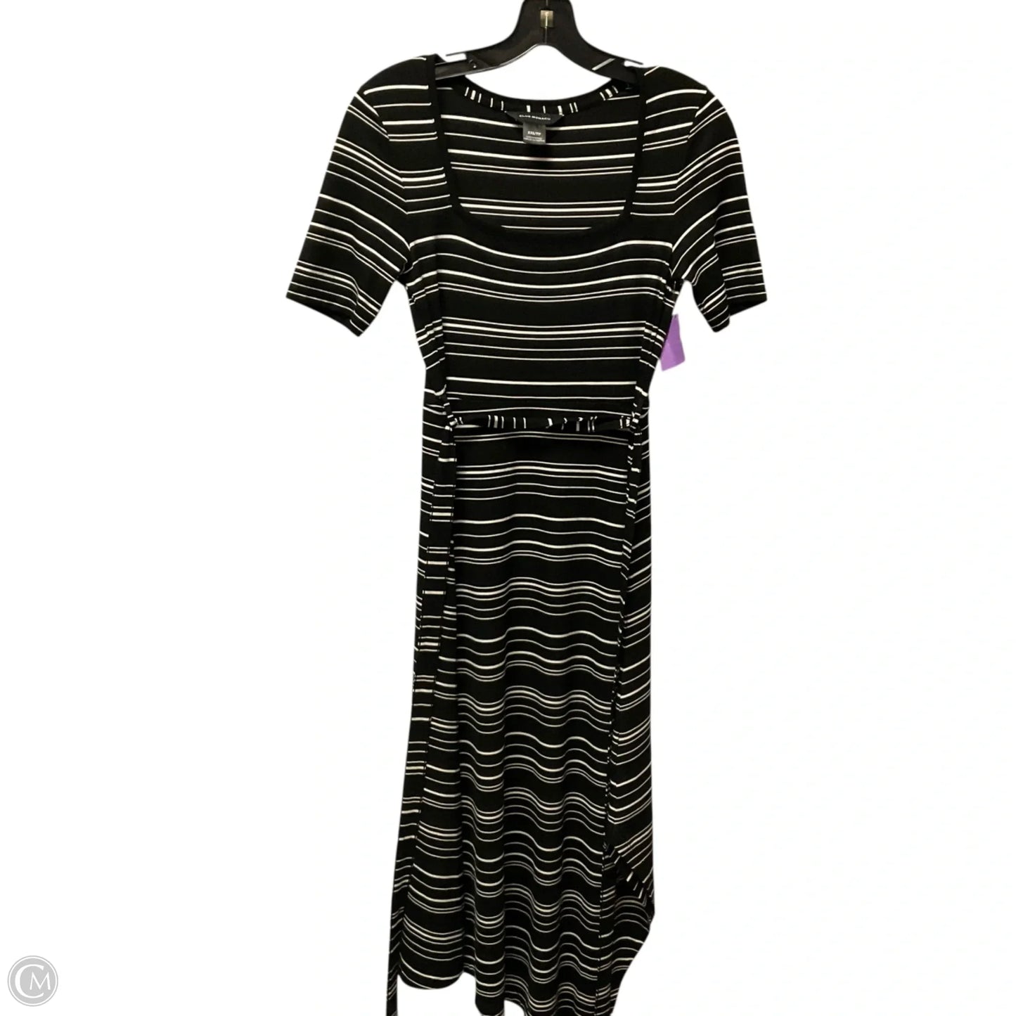 Dress Casual Maxi By Club Monaco In Striped Pattern, Size: Xxs