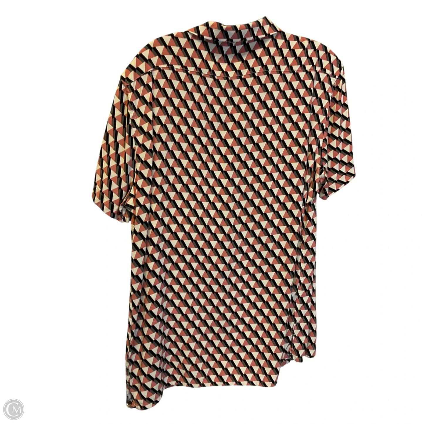 Top Short Sleeve By Express In Pink, Size: S