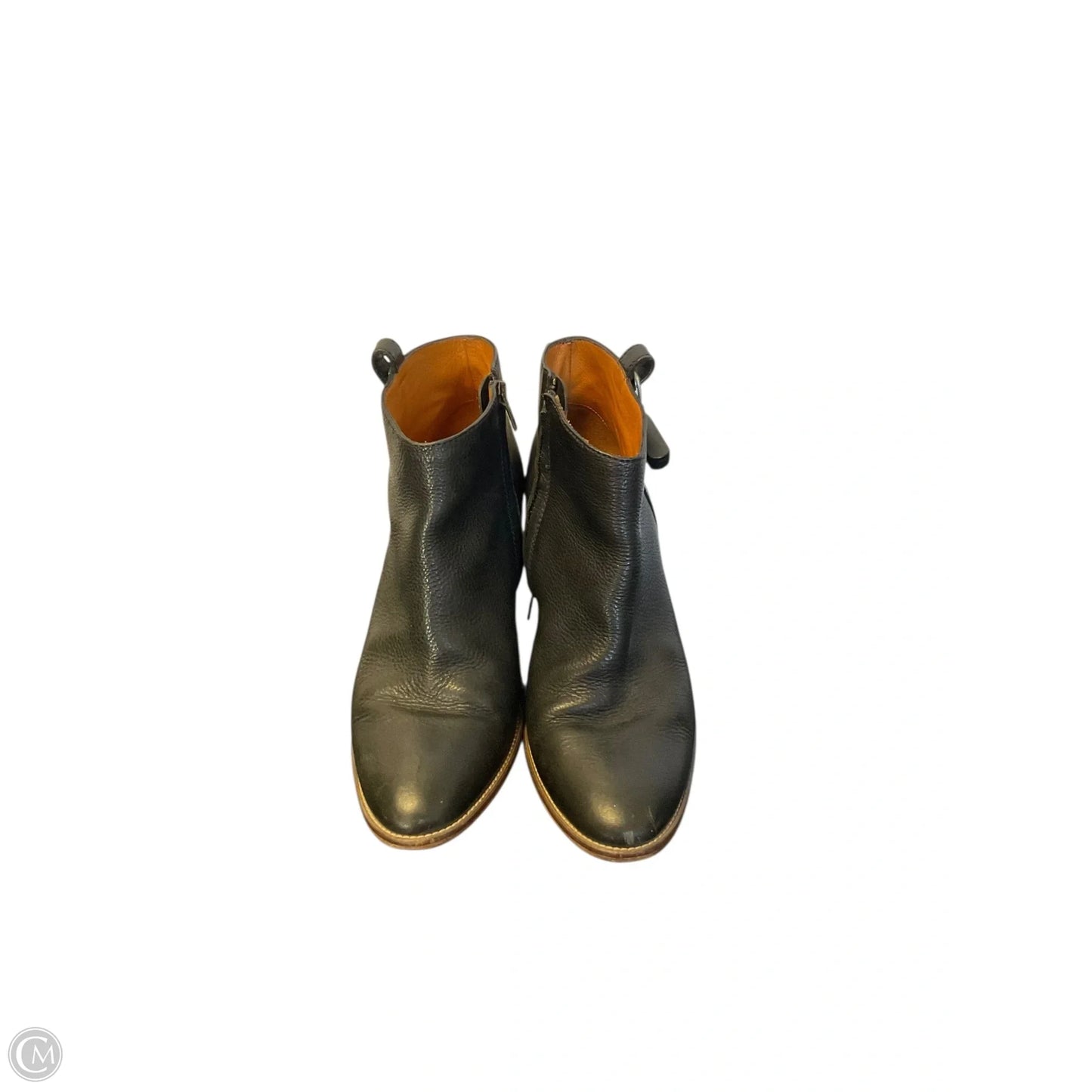 Boots Ankle Heels By Madewell In Black, Size: 9.5