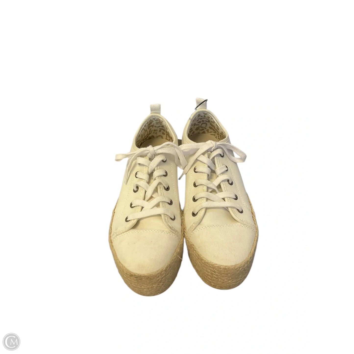 Shoes Sneakers Platform By Bobs In Cream, Size: 6.5