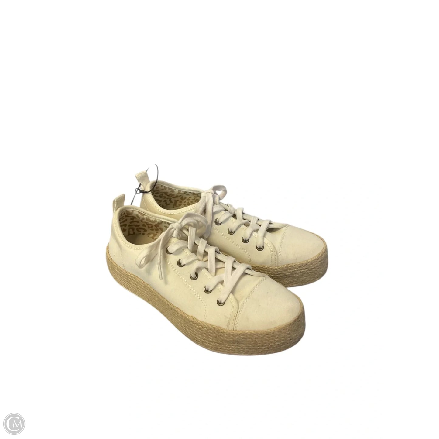 Shoes Sneakers Platform By Bobs In Cream, Size: 6.5