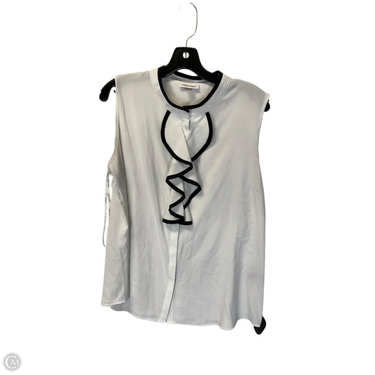 Top Sleeveless By Calvin Klein In White, Size: Xl