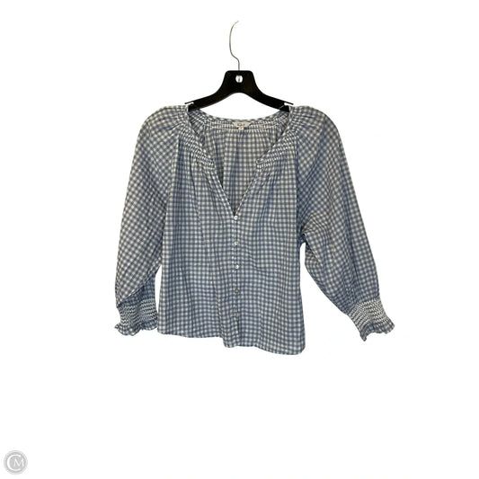 Top Long Sleeve By Rails In Blue, Size: S