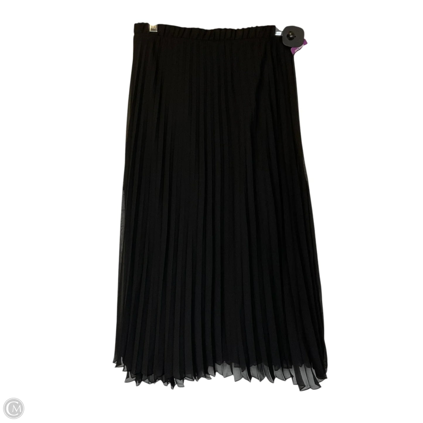 Skirt Maxi By Vince Camuto In Black, Size: Xxl