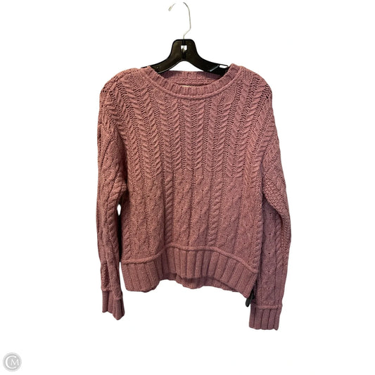 Sweater By Lucky Brand In Pink, Size: Xs