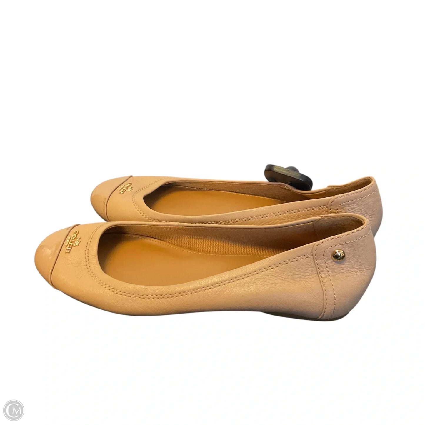 Shoes Designer By Coach In Tan, Size: 7