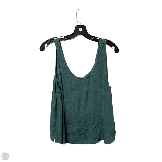 Top Sleeveless Basic By Clothes Mentor In Blue, Size: L
