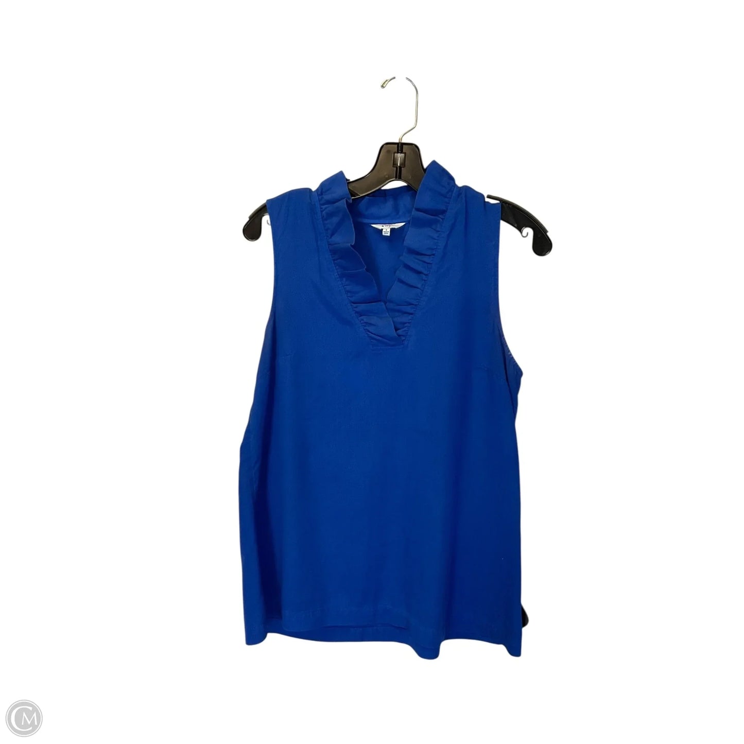 Top Sleeveless Basic By Crown And Ivy In Blue, Size: S