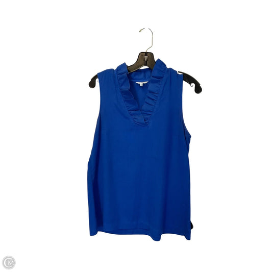 Top Sleeveless Basic By Crown And Ivy In Blue, Size: S