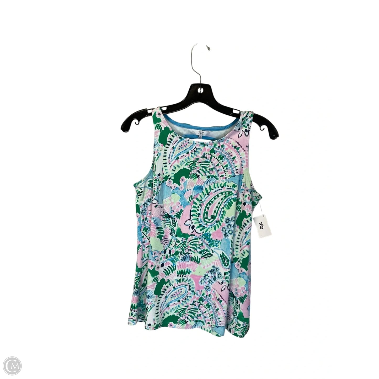 Top Sleeveless Basic By Crown And Ivy In Multi-colored, Size: S
