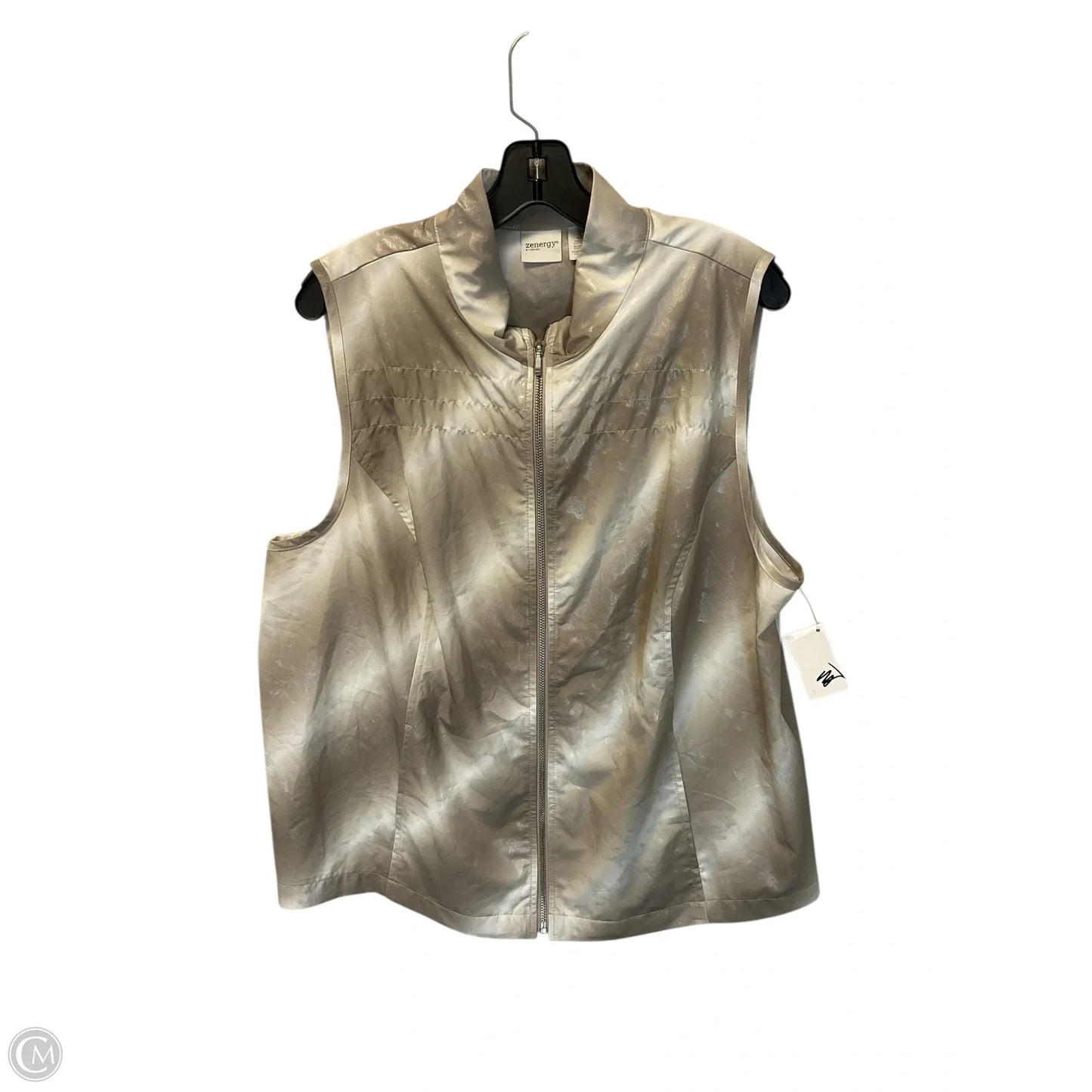 Vest Other By Chicos In Tan, Size: L
