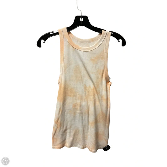 Top Sleeveless Basic By A New Day In Orange, Size: L