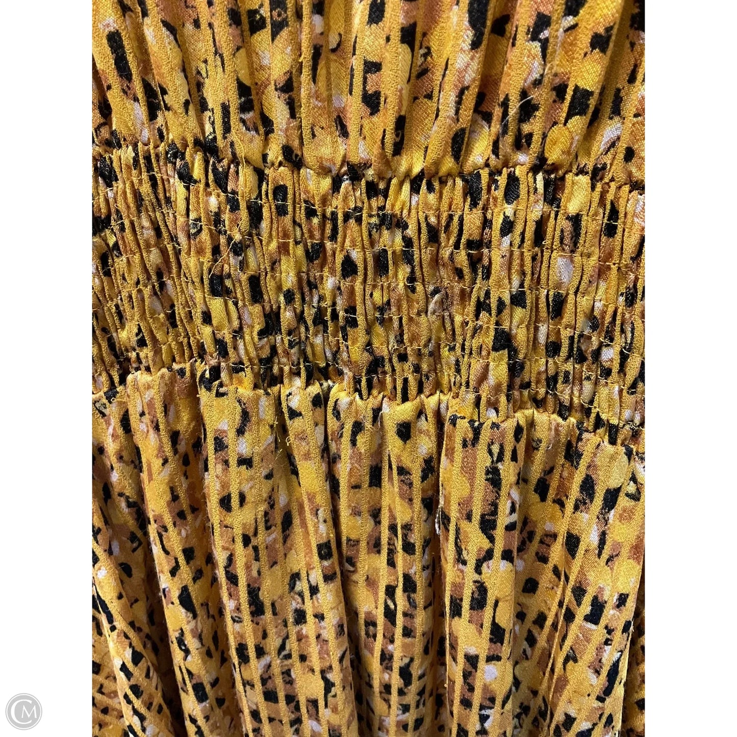 Dress Casual Maxi By Anthropologie In Yellow, Size: M