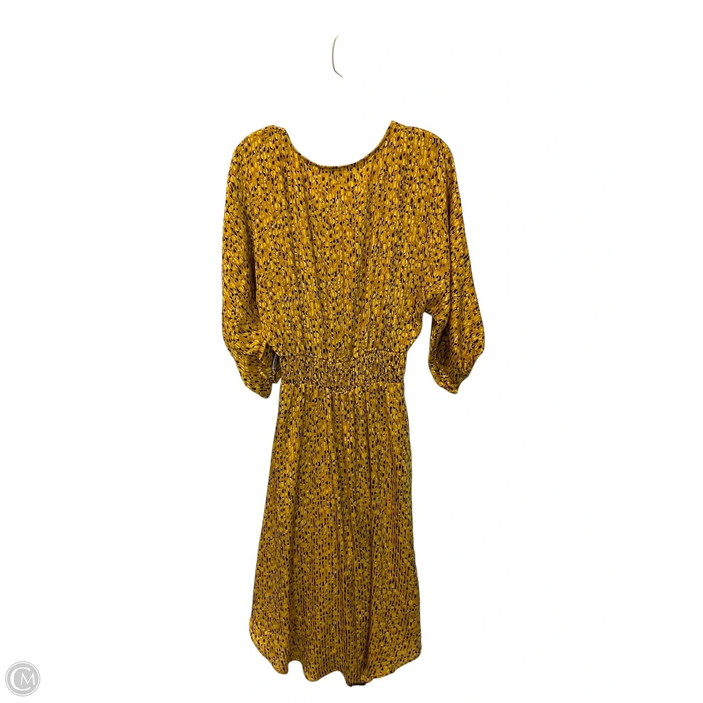 Dress Casual Maxi By Anthropologie In Yellow, Size: M