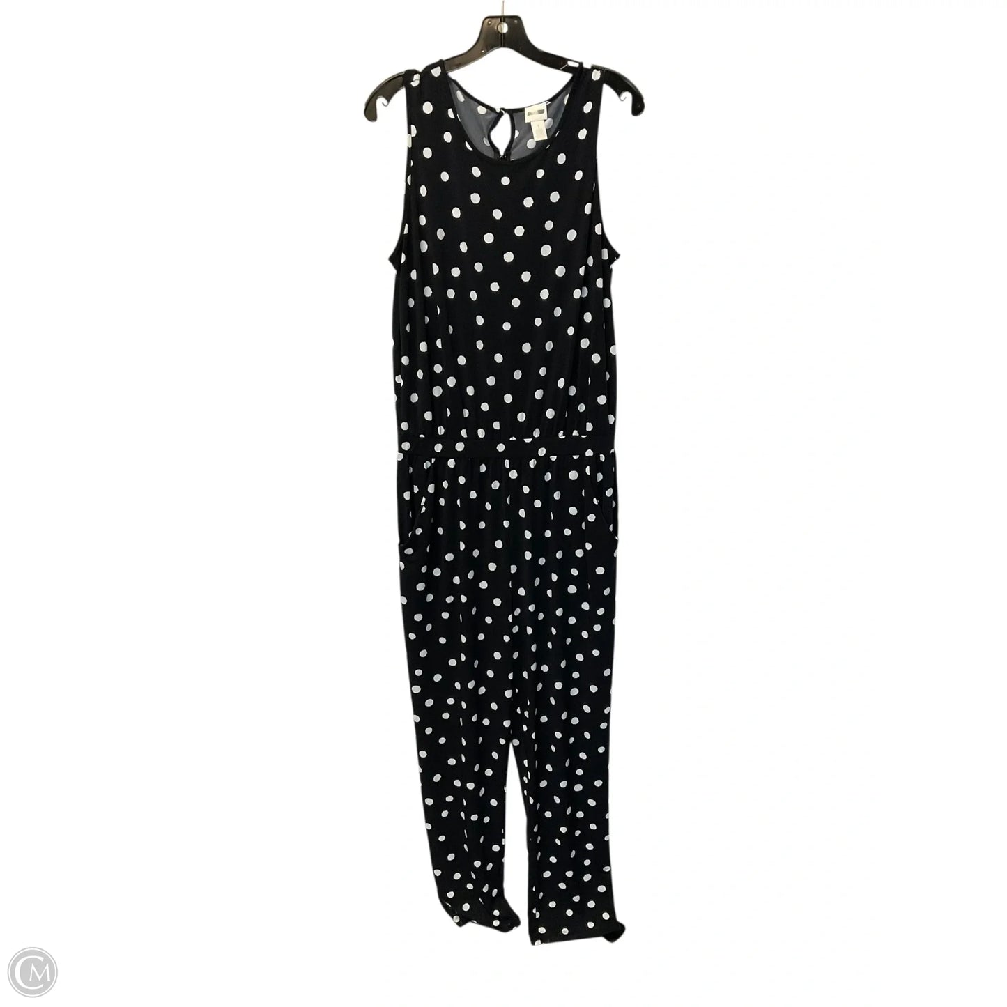 Jumpsuit By Chicos In Polkadot Pattern, Size: S
