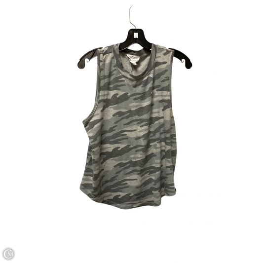 Top Sleeveless Basic By For The Republic In Camouflage Print, Size: L