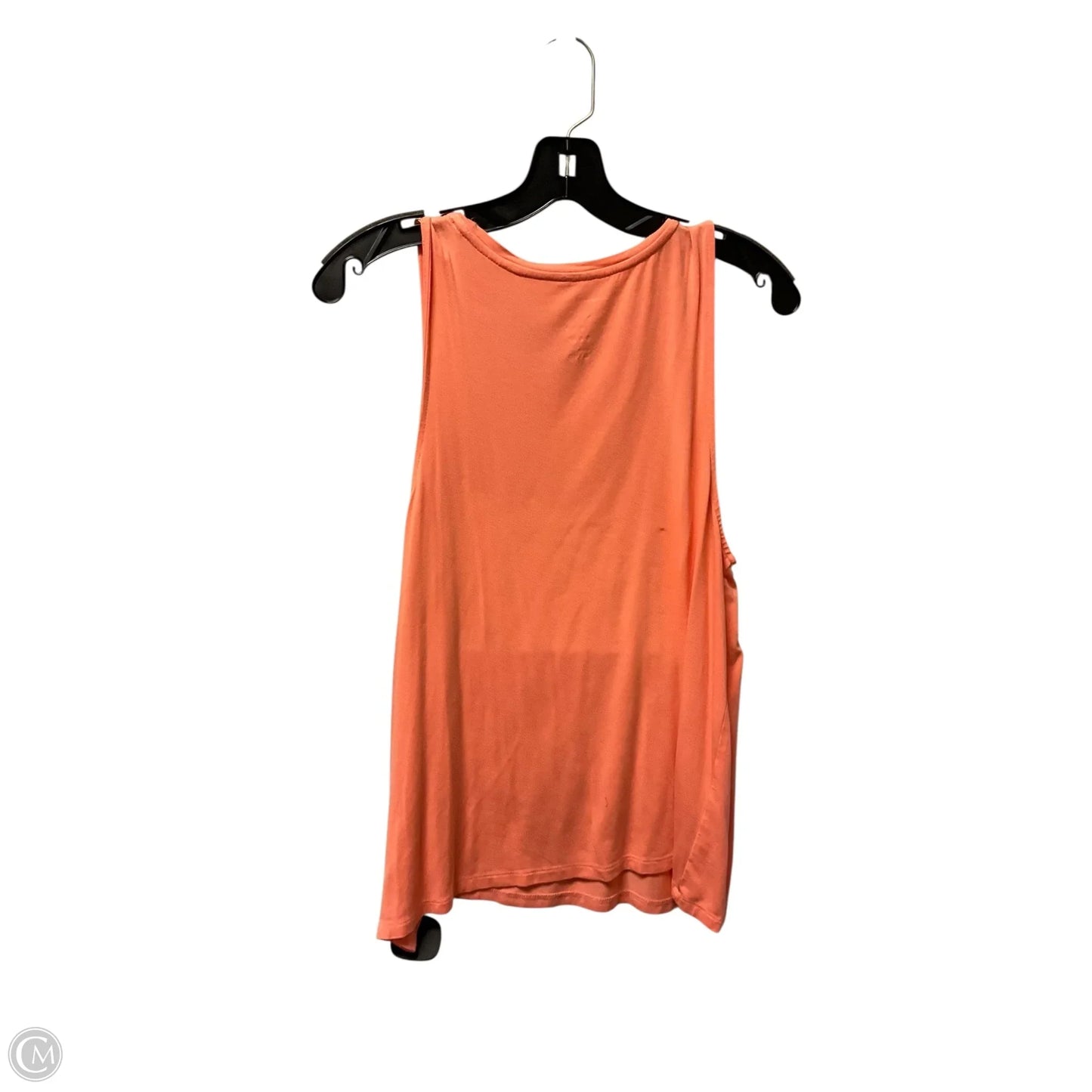 Top Sleeveless Basic By A New Day In Orange, Size: L