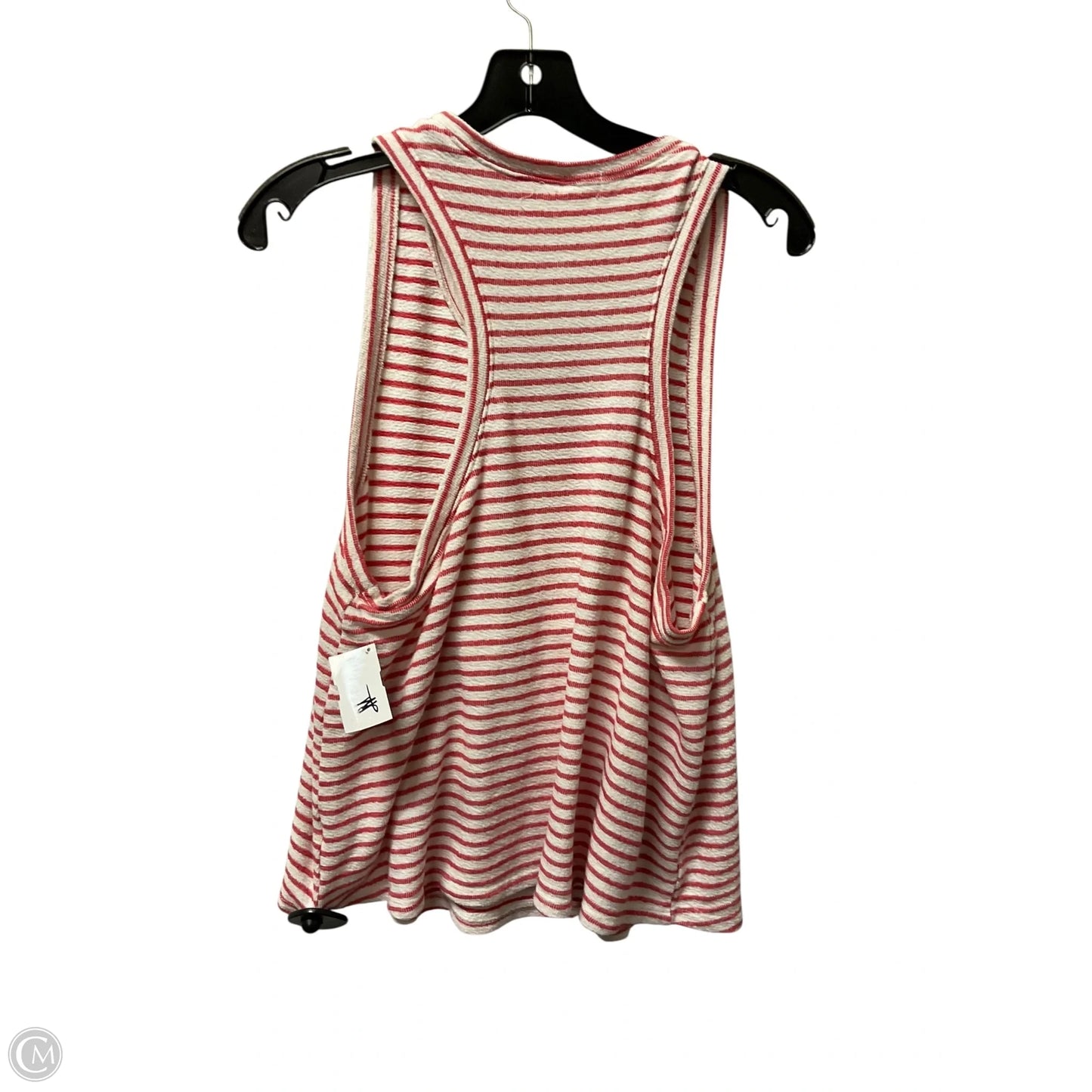 Top Sleeveless Basic By Clothes Mentor In Striped Pattern, Size: L