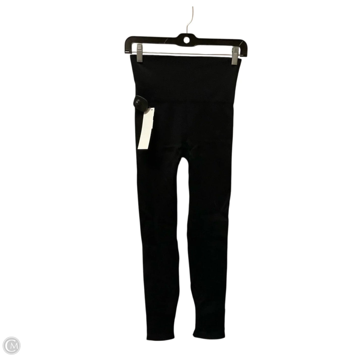 Athletic Leggings By Spanx In Black, Size: L