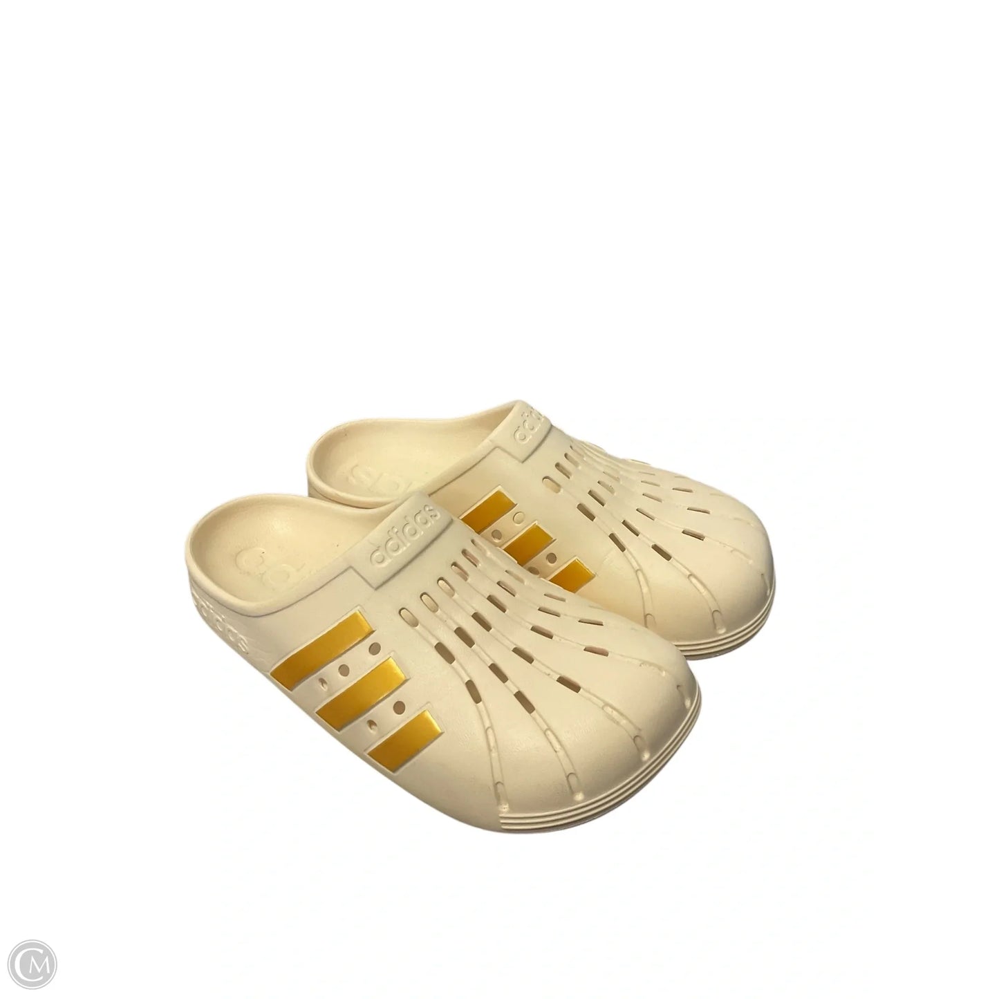 Shoes Flats By Adidas In Cream, Size: 8