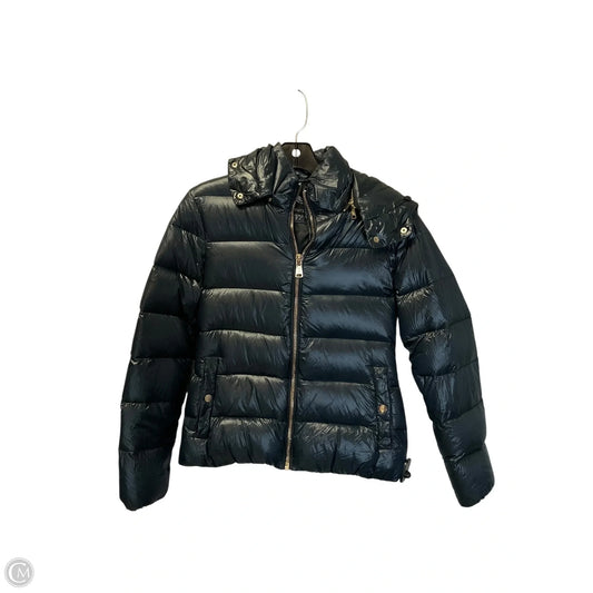 Jacket Puffer & Quilted By Zara In Navy, Size: M