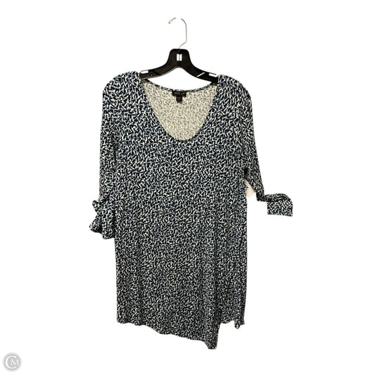 Tunic Long Sleeve By J. Jill In Blue, Size: Xs