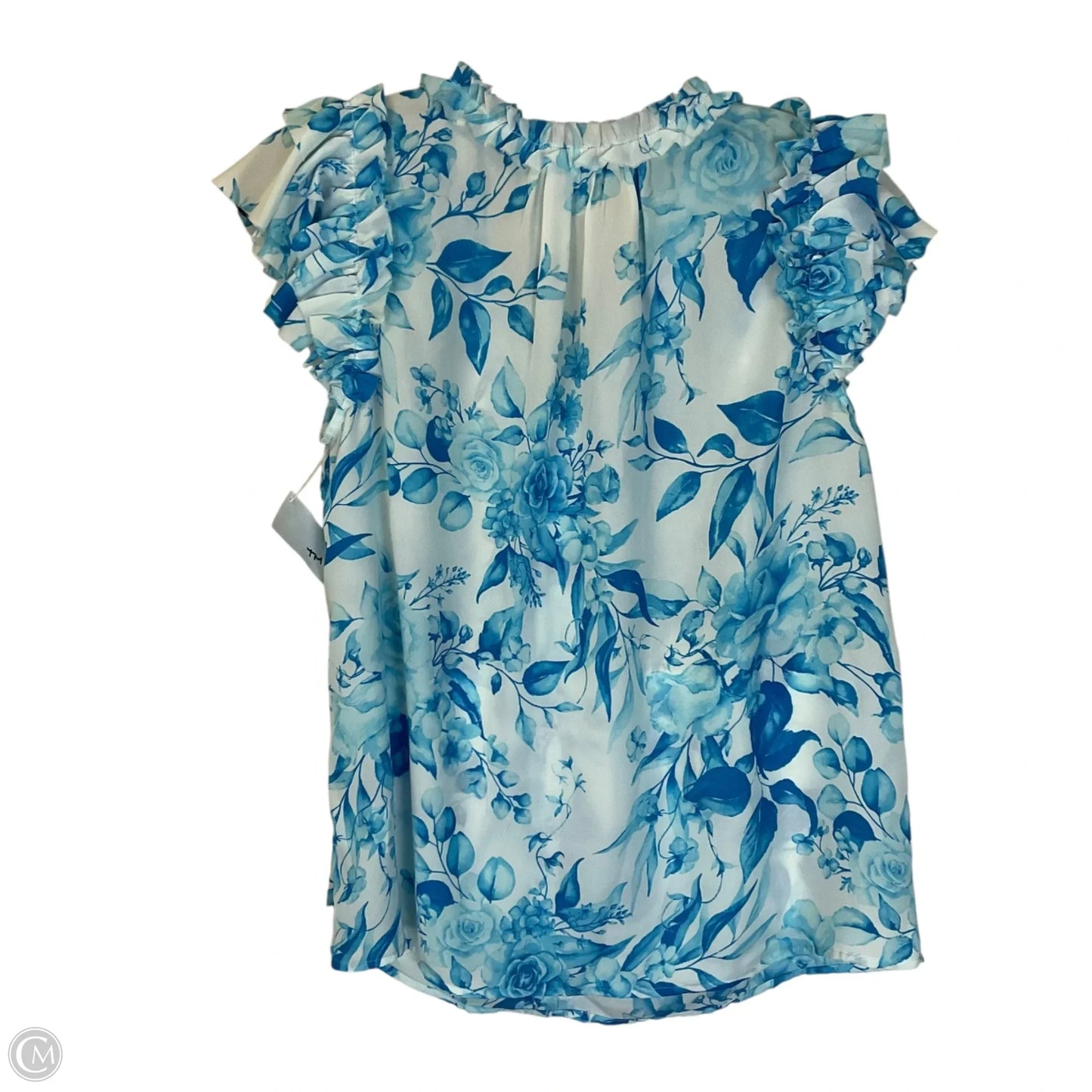 Top Sleeveless By Cupcakes And Cashmere In Floral Print, Size: S
