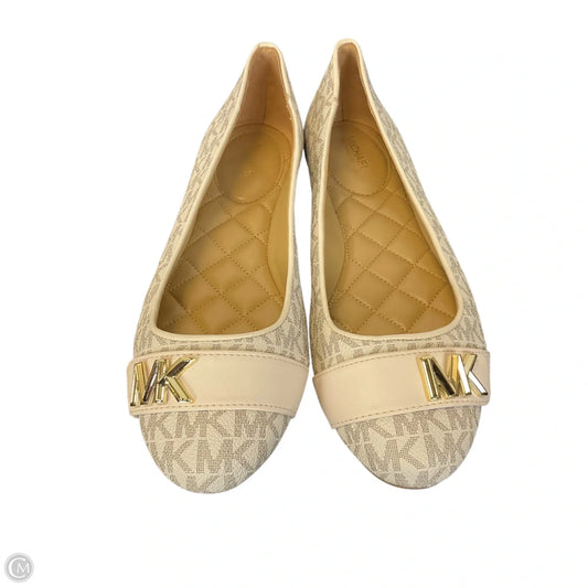 Shoes Designer By Michael Kors In Cream, Size: 8