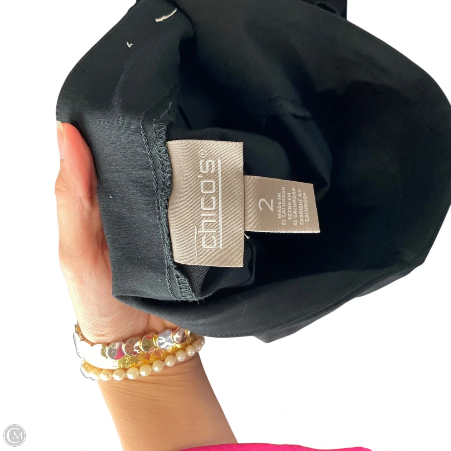 Pants Dress By Chicos In Black, Size: L