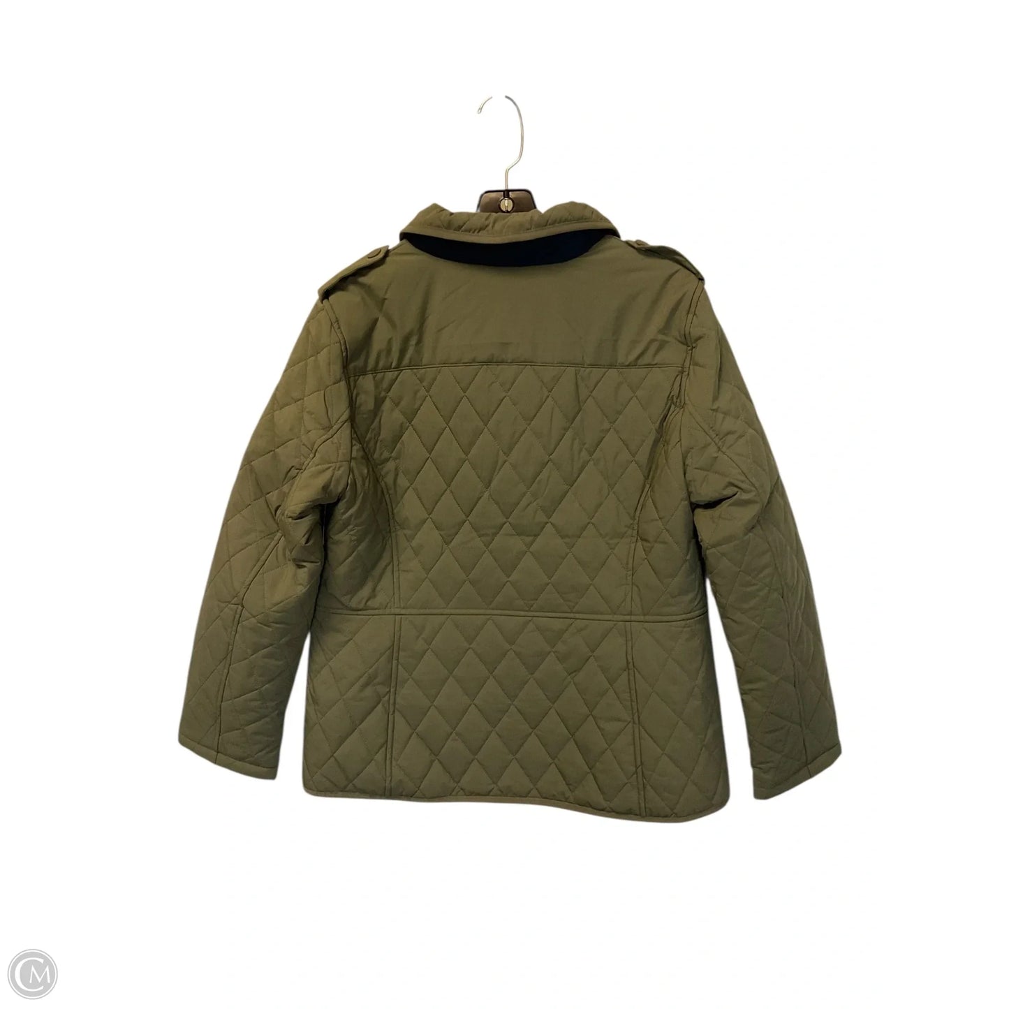 Jacket Puffer & Quilted By Tommy Hilfiger In Green, Size: S