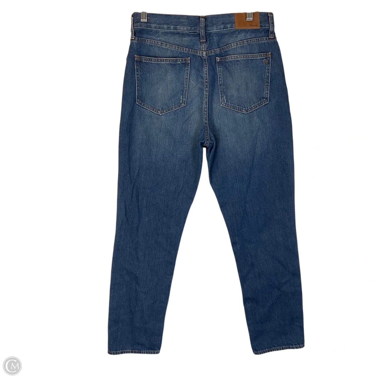 Jeans Straight By Madewell In Blue Denim, Size: 6