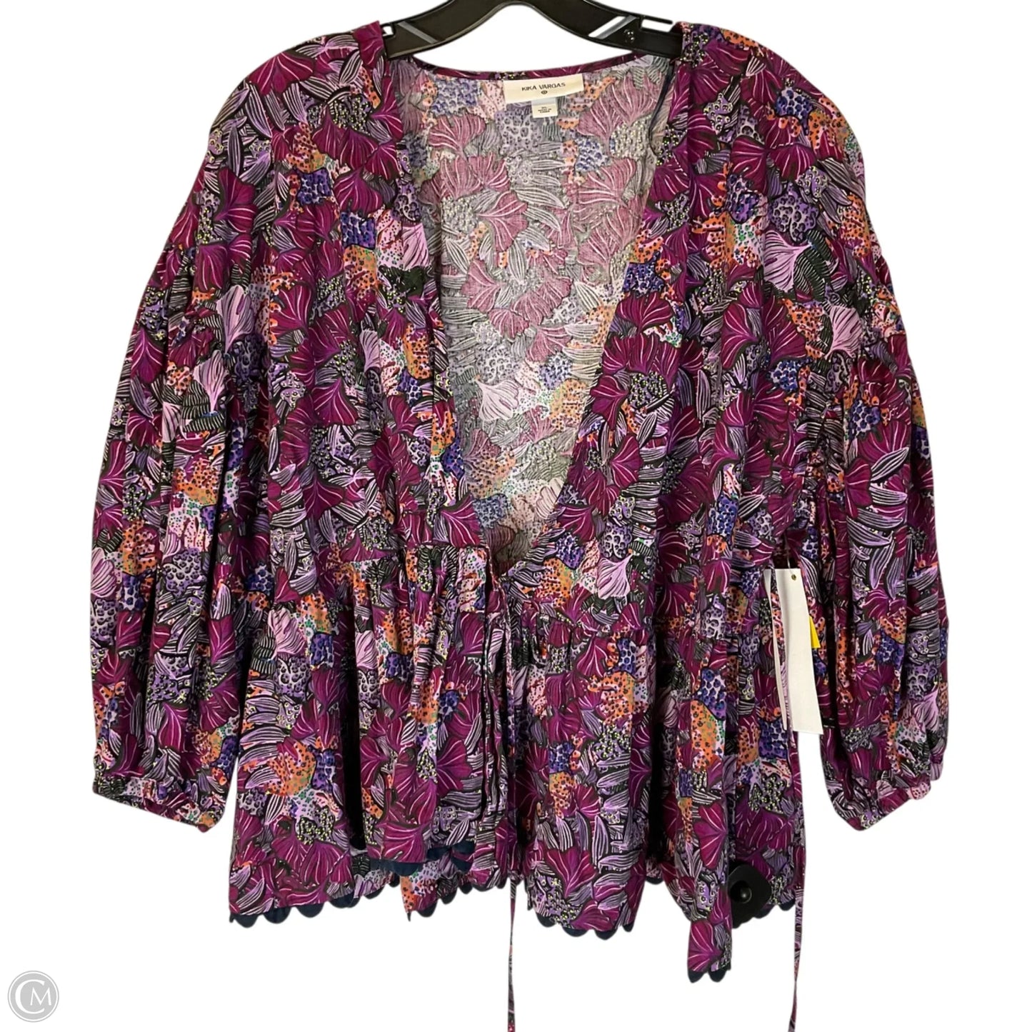 Top Long Sleeve By Target-designer In Purple, Size: Xl