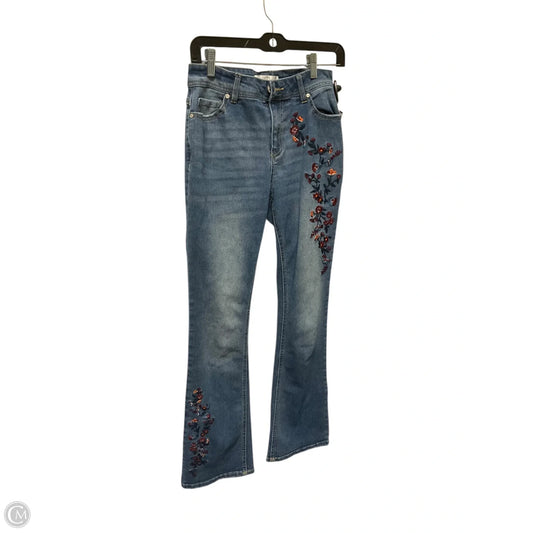 Jeans Boot Cut By Cato In Blue Denim, Size: 6p