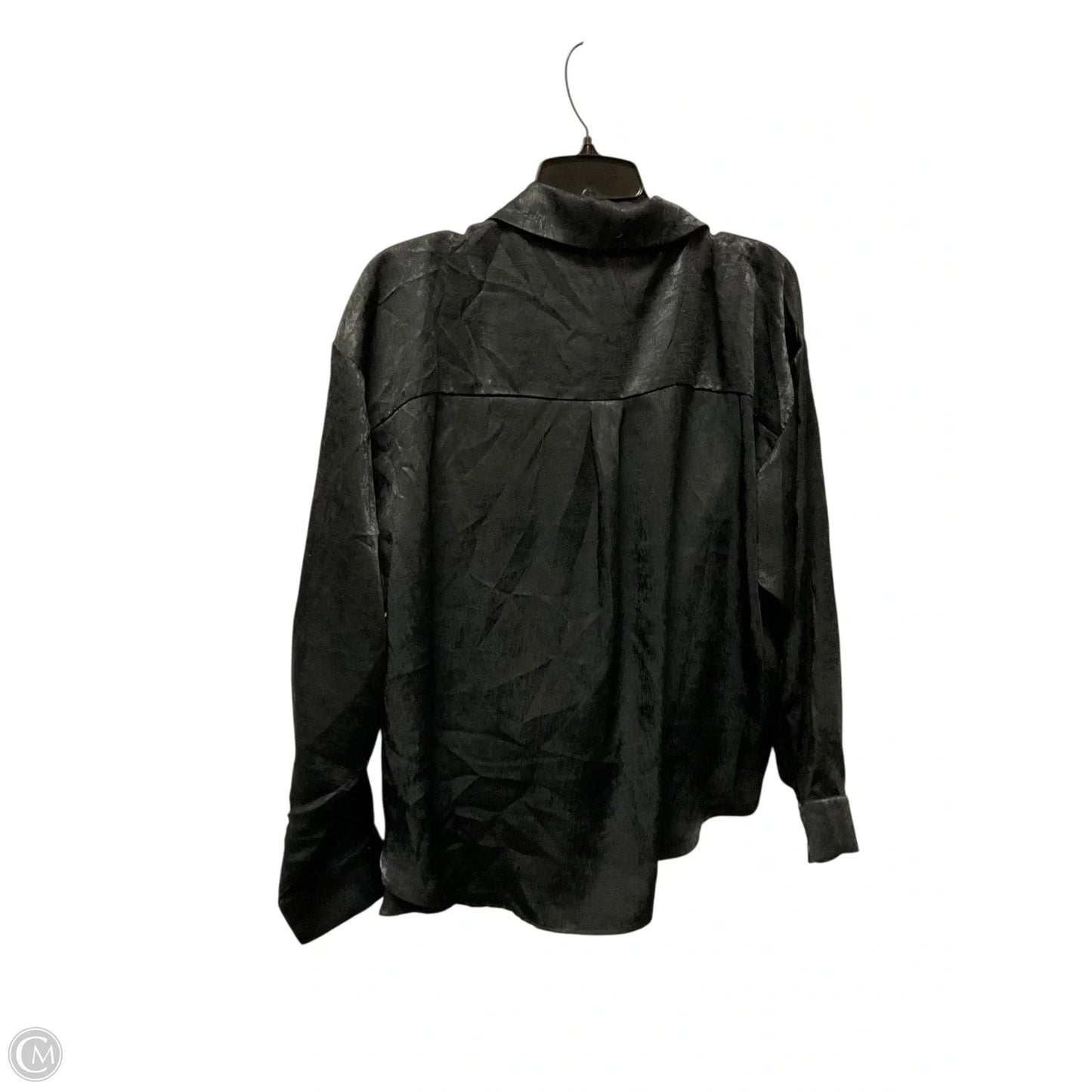 Top Long Sleeve Basic By Mittoshop In Black, Size: L