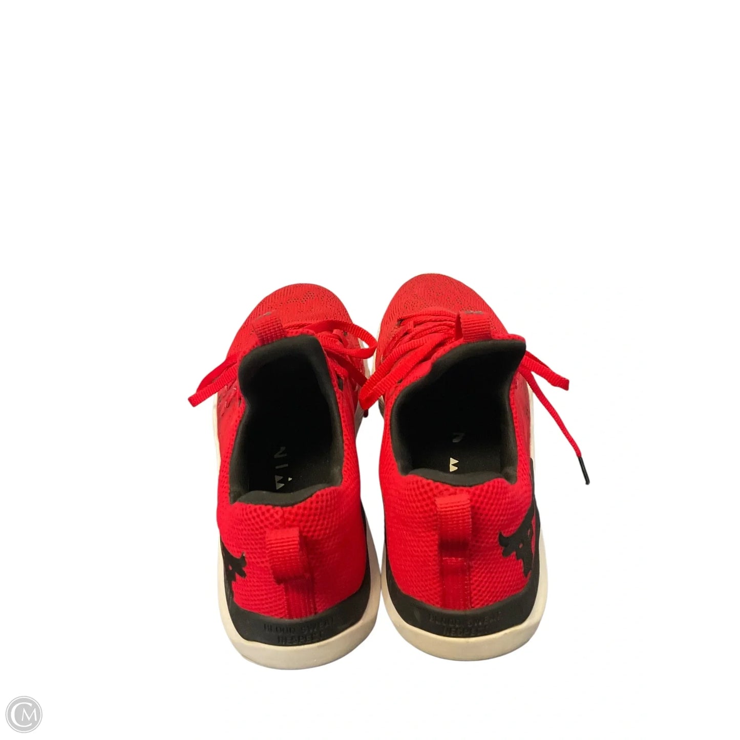 Shoes Athletic By Under Armour In Red, Size: 8