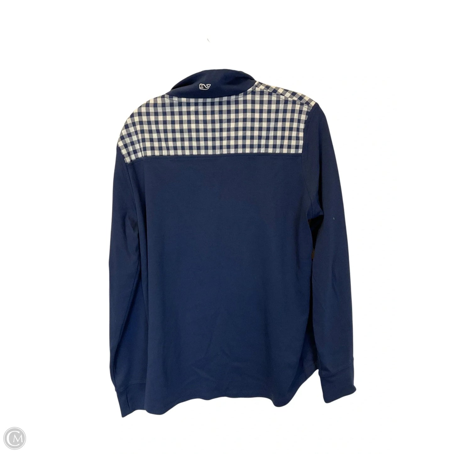 Sweatshirt Collar By Vineyard Vines In Navy, Size: M