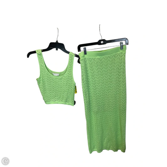 Skirt Set 2pc By House Of Harlow In Green, Size: S