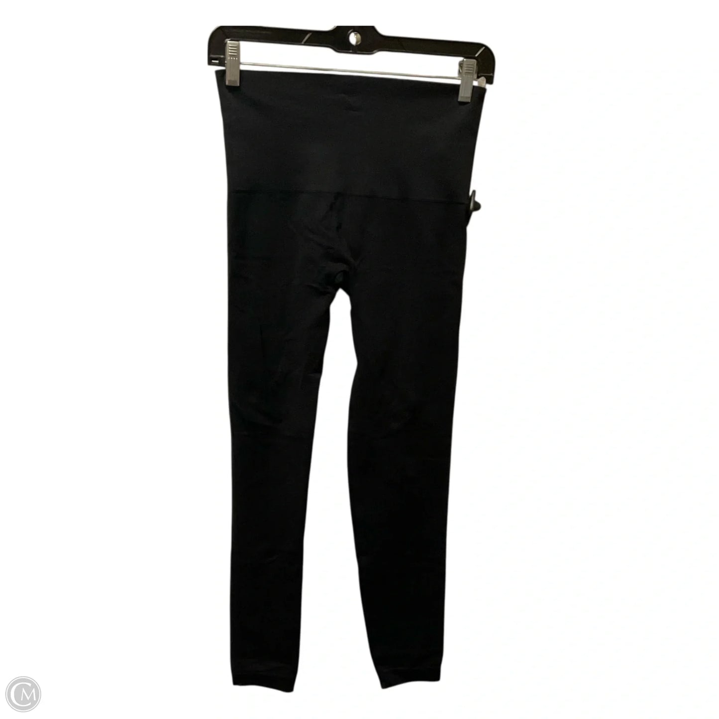 Athletic Leggings By Spanx In Black, Size: L