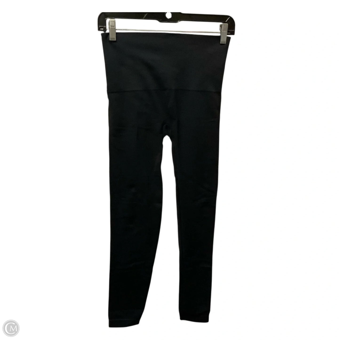 Athletic Leggings By Spanx In Black, Size: L