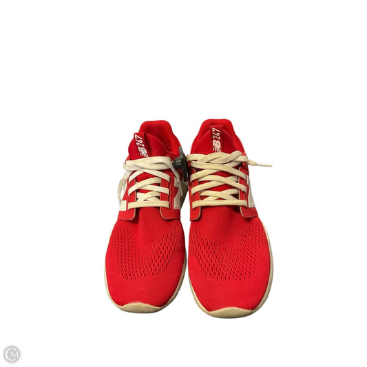 Shoes Athletic By New Balance In Red, Size: 10