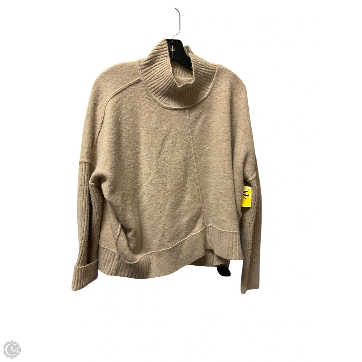 Sweater By Maeve In Tan, Size: Xl
