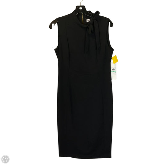 Dress Work By Calvin Klein In Black, Size: 8