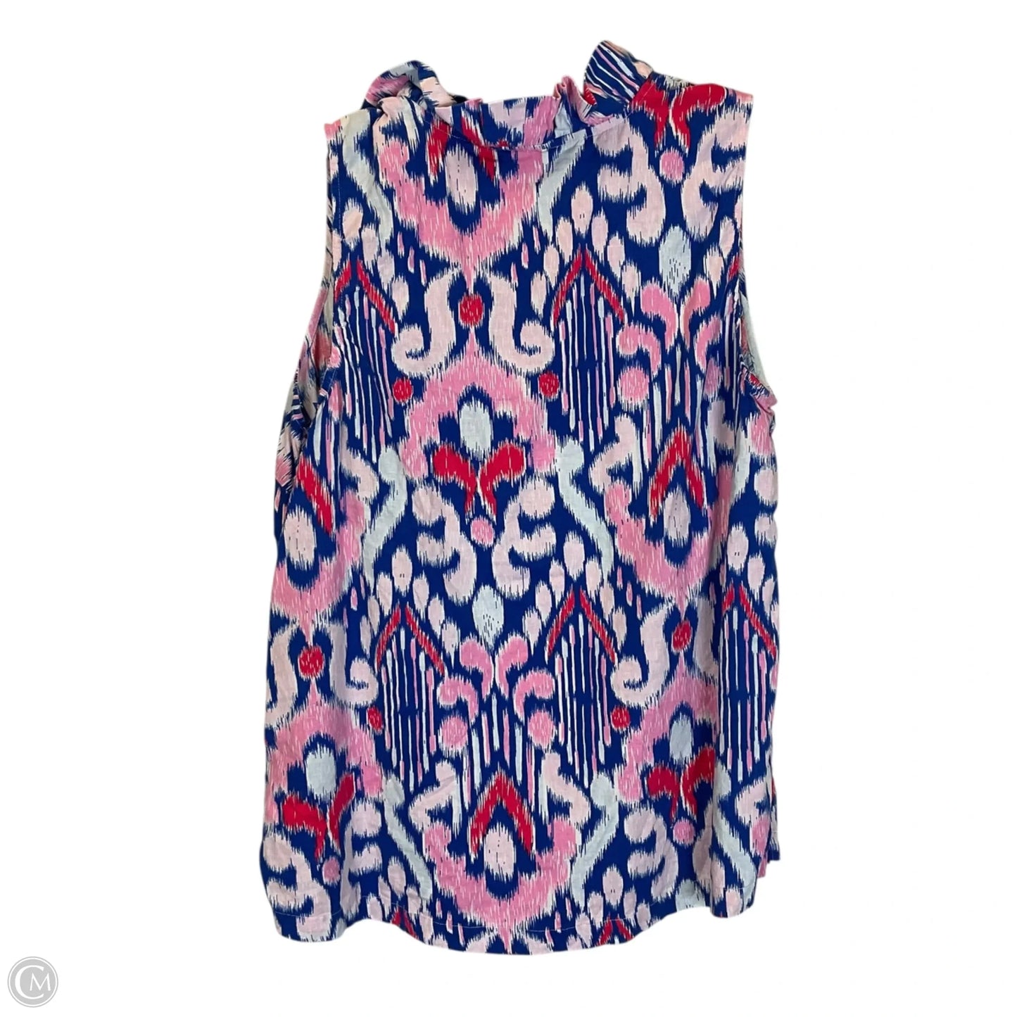 Top Sleeveless By Crown And Ivy In Blue, Size: 1x
