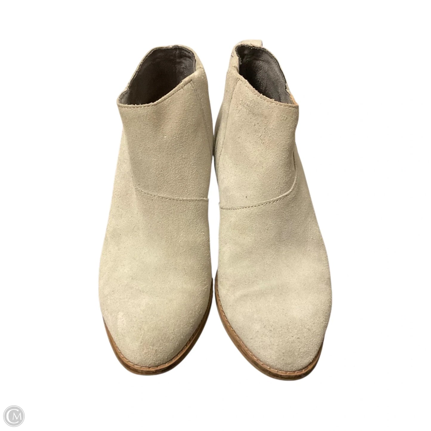 Boots Ankle Heels By Toms In Tan, Size: 7